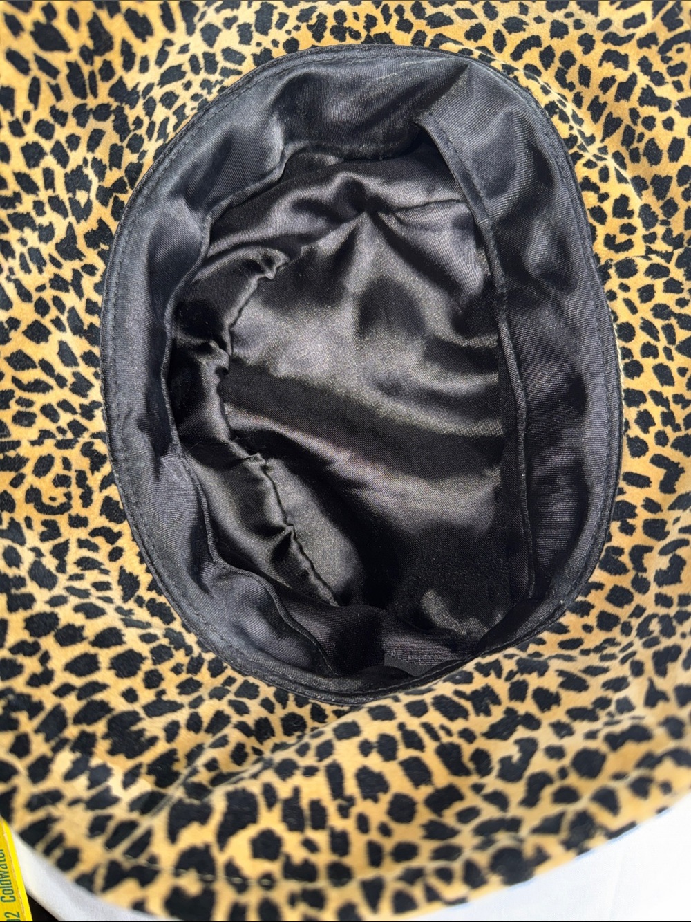 August Hats Leopard Print Bucket Hat - Picture 3 of 5